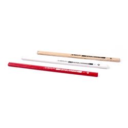 Ołówek stolarski 25cm HB 3-kolory mix Tuba-54szt