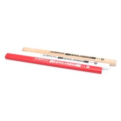 Ołówek stolarski 18cm HB mix 3kolory tuba 54szt