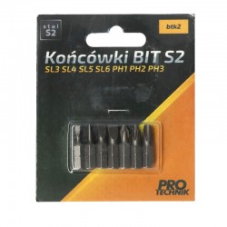 Końcówka BIT S2: PH1 PH