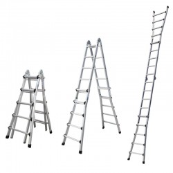 Drabina alu uniwersalna PRO+ 4x4 4.10m A i /
