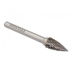 Tarnik wolframowy owalny ostry ¤12x25x66/6mm