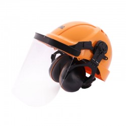 Kask ochronny dla pilarzy osłona