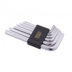 Klucze imbusowe krótkie CrV 1.5- 6mm 7cz