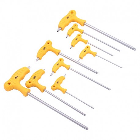 Klucze TORX Cr.V 9cz z