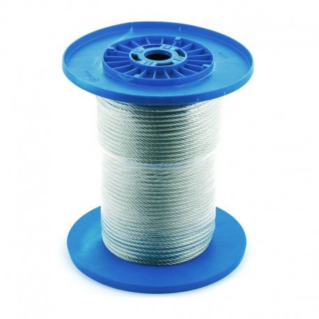 Lina stalowa 12mm(6x37) rolka 100m