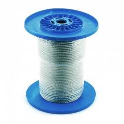 Lina stalowa 14mm(6x37) rolka 100m