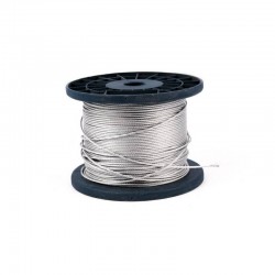 Lina stalowa 2.0mm(6x7) rolka 200m