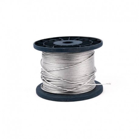 Lina stalowa 6.0mm(6x19) rolka 100m
