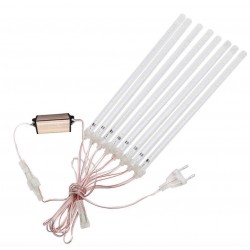 Lampa ogrodowa METEOR SHOWER biała