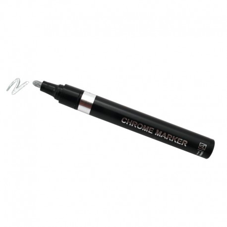 Marker chromowy z efektem lustra