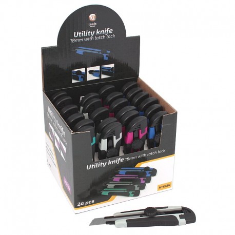 Nóż uniwers 18mm PROFi kółko