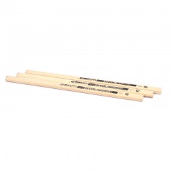 Ołówek stolarski 25cm HB drewno natural Tuba-54szt