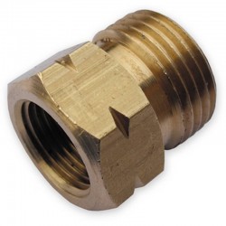 Redukcja mosiężna do butli GZ21.8mm,