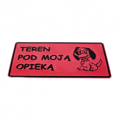 Tablica 14x29 TEREN POD MOJĄ