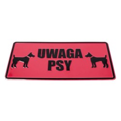 Tablica 14x29 UWAGA PSY -
