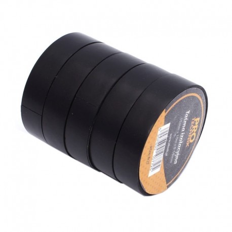 Taśma izolacyjna 15mm/10m czarna PRO-TECHNIK