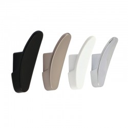 Wieszak meblowy MODERN 63x22x34mm czarny