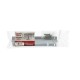 Zasuwka wąski profil 100x25x0.9mm srebrna